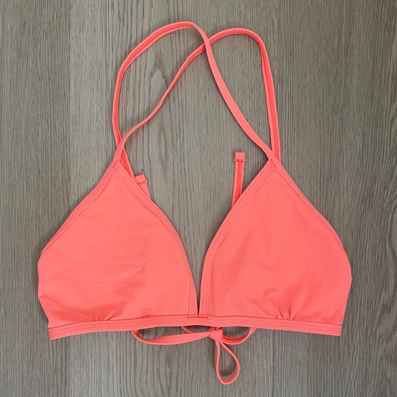 Jolyn Triangle Bikini Top Papaya - Picture 1 of 3